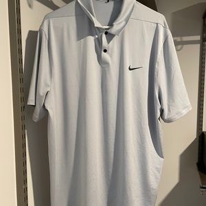 Nike Tiger Woods golf shirt with MLB logo on back